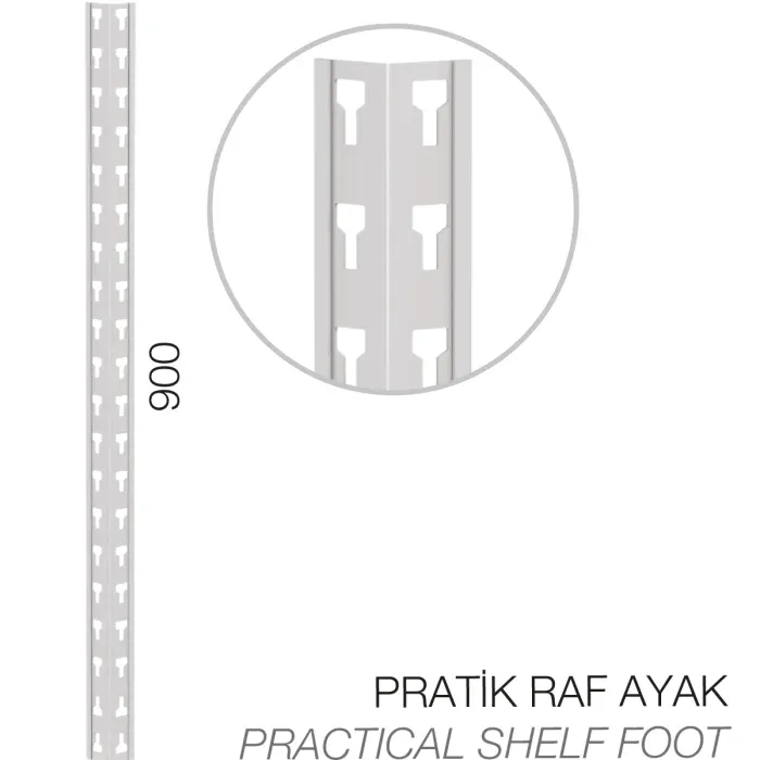 20.44.090.4412 – KOÇEL DEMONTE HAFİF RAF SİSTEMİ PRATİK RAF AYAĞI