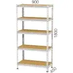 20.44.1849.184 – KOÇEL DEMONTE 4 KATLI UZUN HAFİF RAF SİSTEMİ SUNTALAM TABLALI