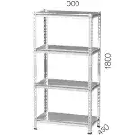 20.44.1849.185 – KOÇEL DEMONTE 5 KATLI UZUN HAFİF RAF SİSTEMİ SUNTALAM TABLALI