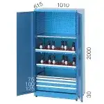 2140 – 2 CNC RAFLI, 3 ÇEKMECELİ MALZEME DOLABI