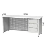 3139 – 5 ÇEKMECELİ ASKI PANOLU AYDINLATMALI ELEKTRİK PANOLU ÇALIŞMA TEZGAHI