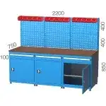 3641 – 10 ÇEKMECELİ, ASKI PANOLU ÇALIŞMA TEZGAHI