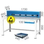 3663 – ESD LEVHALI 2 ÇEKMECELİ ELEKTRONİKÇİ ÇALIŞMA MASASI