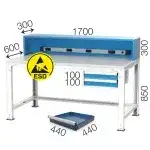 3664 – ESD LEVHALI TAKIM ARABALI ELEKTRONİKÇİ ÇALIŞMA MASASI