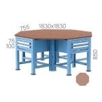 3860 – ALTIGEN ÇALIŞMA TEZGAHI