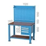 3943 – WORKBENCH WITH 5 DRAWERS