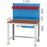 3949 – TEK ÇEKMECELİ ASKI PANOLU AVADANLIK KUTULU IŞIKLI ÇALIŞMA TEZGAHI