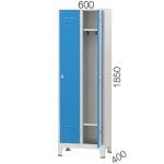 6033 – DAR TİP SOYUNMA DOLABI 3 KAPILI