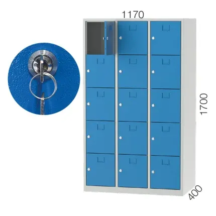 6085 – PERSONAL EQUIPMENT CABINET 15 DOORS