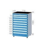 7100 – TOOL CABINET 7 DRAWERS