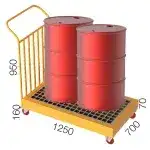 4072 – 108 KUTULU TEKERLEKLİ ÇİFT YÖNLÜ AVADANLIK STANDI