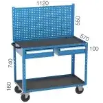8002 – MOBILE WORKBENCH WITH PEGBOARD