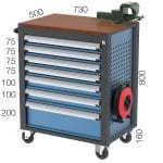 8900-75.2000 GARAJ SETİ MALZEME DOLABI