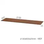8900-25.142 ÇALIŞMA TEZGAHI ÜZERİ 25 MM HAM MDF – 1420 X 600 MM ÖLÇÜLERİNDE