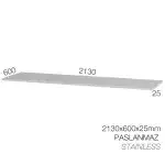 8900-25.142 ÇALIŞMA TEZGAHI ÜZERİ 25 MM HAM MDF – 1420 X 600 MM ÖLÇÜLERİNDE