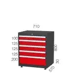 8900-75.082 GARAJ SETİ MALZEME DOLABI