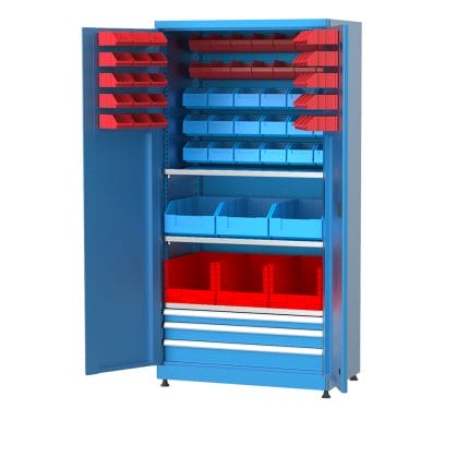 4900 – TEMİZLİK STANDI ÇİFT YÖNLÜ ATIK KUTULU HAREKETLİ