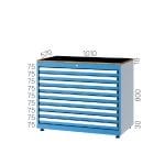 10080 – TOOL CABINET WITH 6 DRAWERS