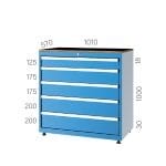 10200 – TOOL CABINET WITH 9 DRAWERS