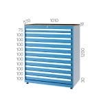 10202 – TOOL CABINET WITH 6 DRAWERS