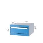 5030 – TOOL CABINET WITH 2 DRAWERS