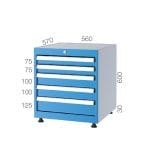 5042 – TOOL CABINET WITH 2 DRAWERS