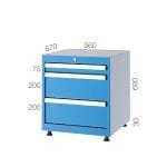 5071 – TEK ÇEKMECELİ – TEK KAPILI DOLAP