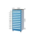 57200 – TOOL CABINET WITH 9 DRAWERS