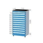 75202 – TOOL CABINET WITH 6 DRAWERS