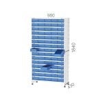 591-609 – 48 AVADANLIK KUTULU GALVENİZ RAF