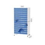 592-619 – 52 AVADANLIK KUTULU GALVENİZ RAF