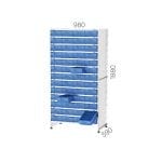 6220 – PLASTIC BIN STORAGE CABINET