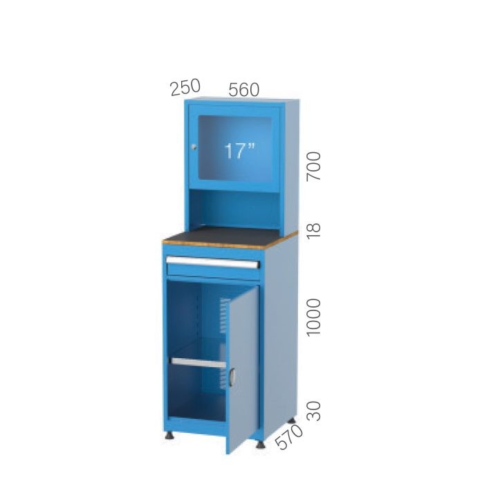 7440 – LCD DISPLAY COMPUTER CABINET