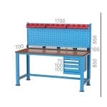 3140 – 5 ÇEKMECELİ ASKI PANOLU RAFSIZ ÇALIŞMA TEZGAHI