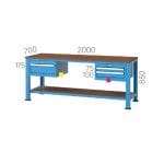 3211 –WORKBENCH WITH LOWER SHELF