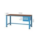 3320 – AVADANLIK KUTULU, ASKI PANOLU, 2 ÇEKMECELİ ÇALIŞMA TEZGAHI