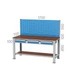 3788 – 2 ÇEKMECELİ, LED FLORASANLI, TAKIM ASMA PANOLU, ÇALIŞMA TEZGAHI