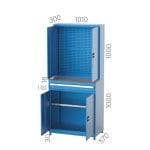 6115 – 6 ÇEKMECELİ, 4 RAFLI KAPILI DOLAP