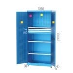 6190 – 4 ÇEKMECELİ VE İÇİ ASKI SACLI MALZEME DOLABI