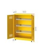 7455 – CHEMICAL STORAGE CABINET WITH 5 SHELVES