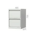 6175 – FILING CABINET WITH 4 FOLDER HANGING DRAWERS