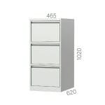 6172 – FILING CABINET WITH 2 FOLDER HANGING DRAWERS