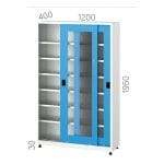 6085 – PPE LOCKER WITH 15 COMPARTMENTS