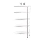 26931-1 – GALVANIZED METAL SHELF EXTENSION UNIT WITH 6 SHELVES (930X310X2500MMH)