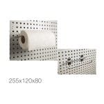 K30 – HEIGHT ADJUSTABLE PEGBOAICIAN WORKBENCH 1+1+1 DRAWER, 1 ROW LINBIN-SHELF, MATERIAL SHELF, PEGBOARD, LIGHTING, PEGBOAICITY PANPE, HAREKETLİ SHEET COATED PLATE (1700X700X2000 MM)