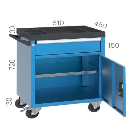 8071 – TOOL CART 1 DRAWER and CABINET