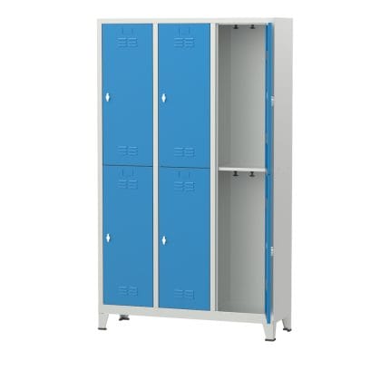 6014 – DAR TİP SOYUNMA DOLABI 4 KAPILI